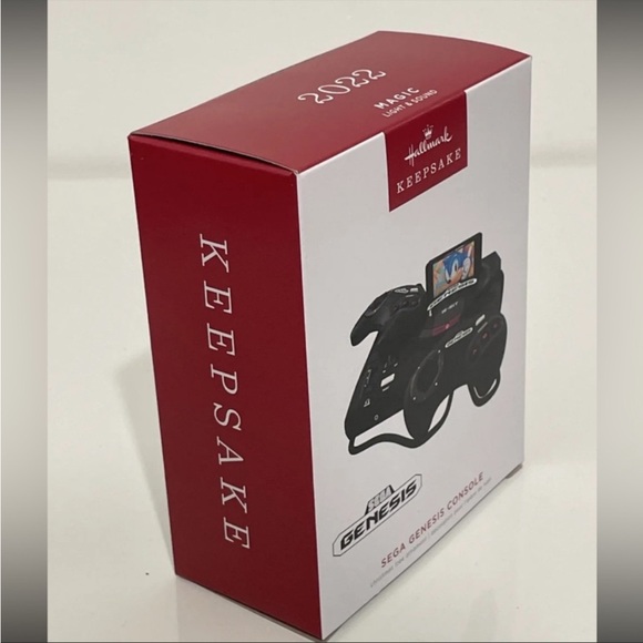 Hallmark Keepsake Ornament 2022 Sega Genesis Console Illuminates and sounds - Picture 2 of 4